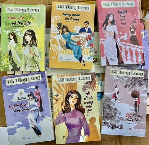 Ra mắt 6 tác phẩm của Bà Tùng Long lần đầu in thành sách - Ảnh 1. Ra mắt 6 tác phẩm của Bà Tùng Long lần đầu in thành sách - Ảnh 1.