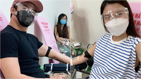 Thúy Diễm, Lương Thế Thành xung phong hiến máu, nghệ sĩ nỗ lực giúp người khó khăn trong mùa dịch - Ảnh 2. Thúy Diễm, Lương Thế Thành xung phong hiến máu, nghệ sĩ nỗ lực giúp người khó khăn trong mùa dịch - Ảnh 2.