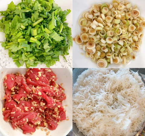 Thúy Diễm - Lương Thế Thành nấu bún sườn công thức đơn giản đổi vị ngày giãn cách - Ảnh 2. Thúy Diễm - Lương Thế Thành nấu bún sườn công thức đơn giản đổi vị ngày giãn cách - Ảnh 2.