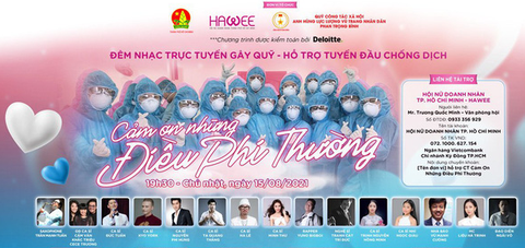 NSND Tạ Minh Tâm: Mặc đồ bảo hộ hát mang lại cảm xúc đặc biệt - Ảnh 6. NSND Tạ Minh Tâm: Mặc đồ bảo hộ hát mang lại cảm xúc đặc biệt - Ảnh 6.