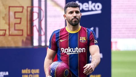 Vừa mất Messi, Barca mất thêm Aguero dài hạn vì chấn thương - Ảnh 1. Vừa mất Messi, Barca mất thêm Aguero dài hạn vì chấn thương - Ảnh 1.