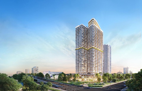 Tòa tháp biểu tượng của Dĩ An sắp được ra mắt - Ảnh 1. Tòa tháp biểu tượng của Dĩ An sắp được ra mắt - Ảnh 1.