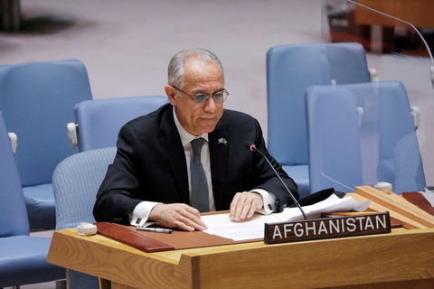 Đại sứ Afghanistan tại Liên Hiệp Quốc tố cáo Taliban vi phạm nhân quyền - Ảnh 1. Đại sứ Afghanistan tại Liên Hiệp Quốc tố cáo Taliban vi phạm nhân quyền - Ảnh 1.