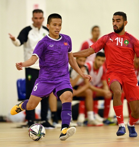 Đội tuyển futsal Việt Nam nỗ lực đạt kết quả tốt dành tặng người hâm mộ - Ảnh 1. Đội tuyển futsal Việt Nam nỗ lực đạt kết quả tốt dành tặng người hâm mộ - Ảnh 1.