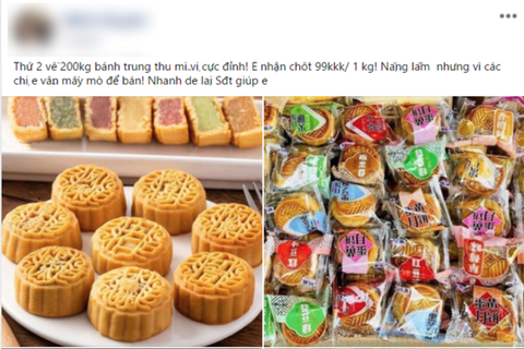 Bộ Công thương cảnh báo về bánh trung thu trôi nổi trên mạng - Ảnh 1. Bộ Công thương cảnh báo về bánh trung thu trôi nổi trên mạng - Ảnh 1.