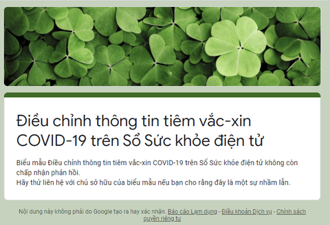 Điều chỉnh thông tin tiêm vắc xin được chuyển sang Cổng thông tin tiêm chủng COVID-19 - Ảnh 1. Điều chỉnh thông tin tiêm vắc xin được chuyển sang Cổng thông tin tiêm chủng COVID-19 - Ảnh 1.