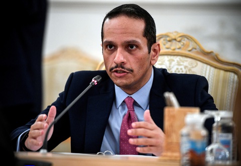 Ngoại trưởng Qatar hội đàm với thủ tướng Afghanistan - Ảnh 1. Ngoại trưởng Qatar hội đàm với thủ tướng Afghanistan - Ảnh 1.