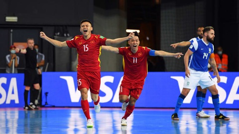Việt Nam thua Brazil 1-9 ở trận ra quân Futsal World Cup 2021 - Ảnh 2. Việt Nam thua Brazil 1-9 ở trận ra quân Futsal World Cup 2021 - Ảnh 2.