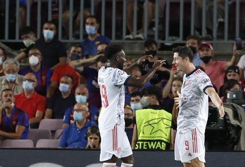 Lewandowski lập cú đúp, Bayern Munich đè bẹp Barca ngay tại Nou Camp - Ảnh 3. Lewandowski lập cú đúp, Bayern Munich đè bẹp Barca ngay tại Nou Camp - Ảnh 3.