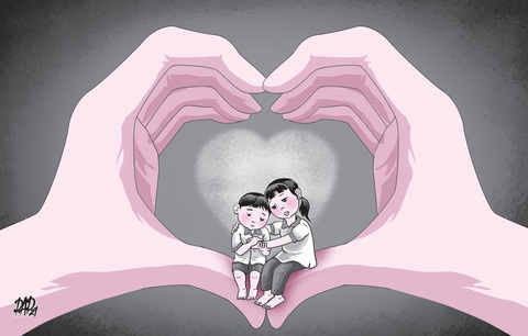 Dang vòng tay với trẻ mồ côi vì COVID-19 - Ảnh 1. Dang vòng tay với trẻ mồ côi vì COVID-19 - Ảnh 1.