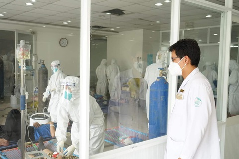 Hơn 77% bệnh nhân COVID-19 tại Bệnh viện dã chiến số 3 đã xuất viện - Ảnh 2. Hơn 77% bệnh nhân COVID-19 tại Bệnh viện dã chiến số 3 đã xuất viện - Ảnh 2.