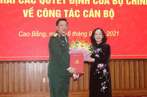 Trung tướng Trần Hồng Minh giữ chức bí thư Tỉnh ủy Cao Bằng - Ảnh 1. Trung tướng Trần Hồng Minh giữ chức bí thư Tỉnh ủy Cao Bằng - Ảnh 1.
