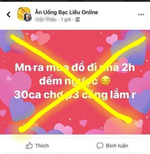 Đăng tin sai sự thật khiến người dân đổ xô mua nhu yếu phẩm, bị phạt 5 triệu đồng - Ảnh 1. Đăng tin sai sự thật khiến người dân đổ xô mua nhu yếu phẩm, bị phạt 5 triệu đồng - Ảnh 1.
