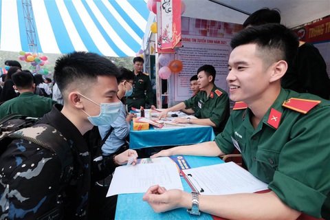 Điểm chuẩn khối trường quân đội: Những ngành hot đều 28 hoặc 29 điểm trở lên - Ảnh 1. Điểm chuẩn khối trường quân đội: Những ngành hot đều 28 hoặc 29 điểm trở lên - Ảnh 1.