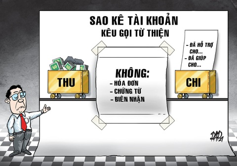 Công bố sao kê tài khoản kêu gọi từ thiện: Đã đủ cho sự minh bạch? - Ảnh 1. Công bố sao kê tài khoản kêu gọi từ thiện: Đã đủ cho sự minh bạch? - Ảnh 1.