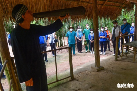 Du lịch Củ Chi và Cần Giờ mở cửa đón hai đoàn du khách đặc biệt - Ảnh 2. Du lịch Củ Chi và Cần Giờ mở cửa đón hai đoàn du khách đặc biệt - Ảnh 2.