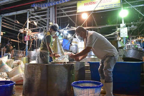 Lượng hàng về tăng mạnh, chợ đầu mối sẽ tăng quy mô hoạt động điểm trung chuyển - Ảnh 1. Lượng hàng về tăng mạnh, chợ đầu mối sẽ tăng quy mô hoạt động điểm trung chuyển - Ảnh 1.