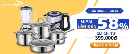 Sunshine Mall hợp tác với Elmich: Tưng bừng ưu đãi dành tặng khách hàng - Ảnh 1. Sunshine Mall hợp tác với Elmich: Tưng bừng ưu đãi dành tặng khách hàng - Ảnh 1.