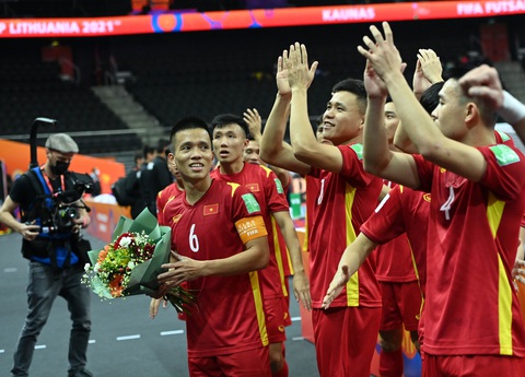 Futsal Việt Nam gặp Nga ở vòng 16 đội World Cup 2021 - Ảnh 1. Futsal Việt Nam gặp Nga ở vòng 16 đội World Cup 2021 - Ảnh 1.