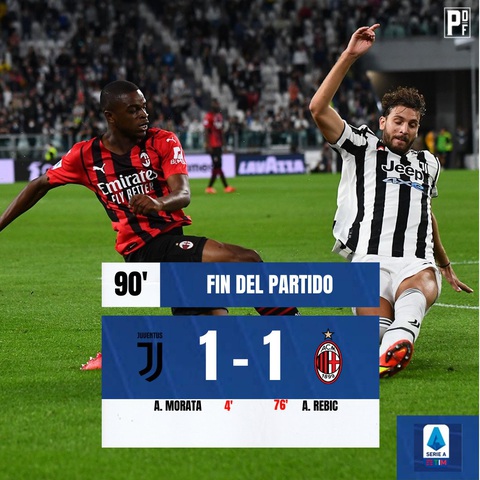Bị AC Milan cầm chân trên sân nhà, Juventus tạm xếp thứ 18 - Ảnh 1. Bị AC Milan cầm chân trên sân nhà, Juventus tạm xếp thứ 18 - Ảnh 1.