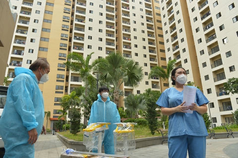 Sẽ giảm dần bệnh viện dã chiến - Ảnh 1. Sẽ giảm dần bệnh viện dã chiến - Ảnh 1.