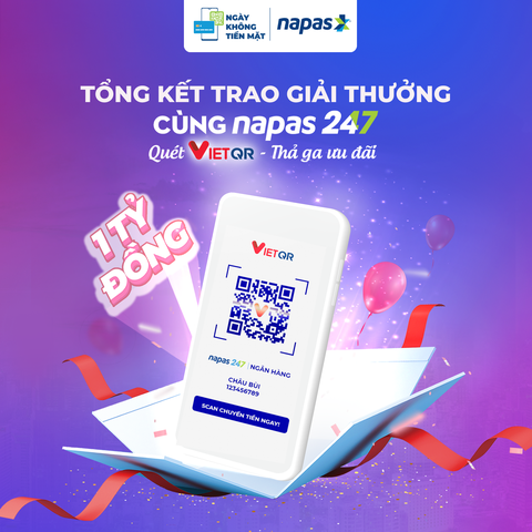 Hơn 6.000 khách hàng nhận thưởng chương trình Quét VietQR - Thả ga ưu đãi - Ảnh 1. Hơn 6.000 khách hàng nhận thưởng chương trình Quét VietQR - Thả ga ưu đãi - Ảnh 1.