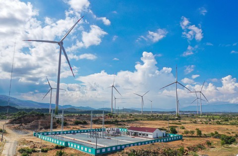 Trungnam Group hoàn thành vận hành thương mại nhà máy điện gió 46,2 MW tại Ninh Thuận - Ảnh 1. Trungnam Group hoàn thành vận hành thương mại nhà máy điện gió 46,2 MW tại Ninh Thuận - Ảnh 1.
