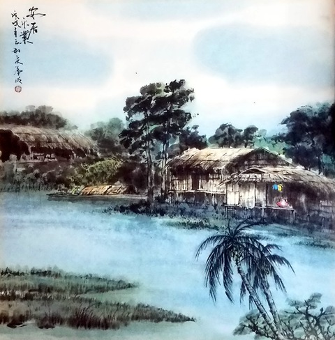 Họa sĩ thủy mặc Trương Hán Minh qua đời - Ảnh 5. Họa sĩ thủy mặc Trương Hán Minh qua đời - Ảnh 5.