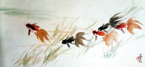 Họa sĩ thủy mặc Trương Hán Minh qua đời - Ảnh 7. Họa sĩ thủy mặc Trương Hán Minh qua đời - Ảnh 7.
