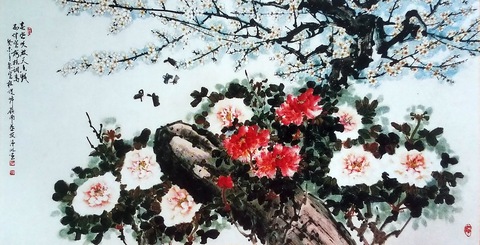 Họa sĩ thủy mặc Trương Hán Minh qua đời - Ảnh 4. Họa sĩ thủy mặc Trương Hán Minh qua đời - Ảnh 4.
