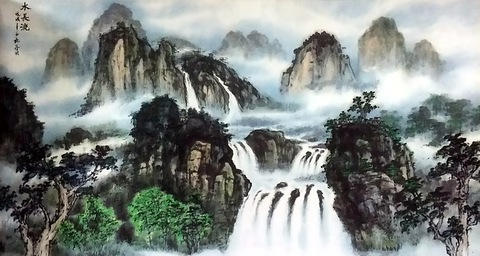 Họa sĩ thủy mặc Trương Hán Minh qua đời - Ảnh 8. Họa sĩ thủy mặc Trương Hán Minh qua đời - Ảnh 8.