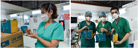 Gần 30.000 bánh trung thu đến với y bác sĩ tại miền Nam - Ảnh 6. Gần 30.000 bánh trung thu đến với y bác sĩ tại miền Nam - Ảnh 6.