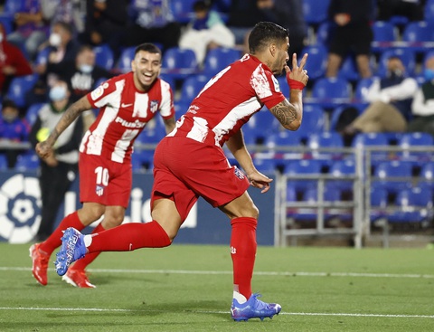 Suarez tỏa sáng, Atletico Madrid thắng ngược Getafe ở phút bù giờ - Ảnh 3. Suarez tỏa sáng, Atletico Madrid thắng ngược Getafe ở phút bù giờ - Ảnh 3.