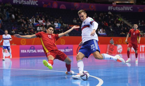 Thua á quân thế giới 1 bàn, futsal Việt Nam dừng bước ở World Cup 2021 - Ảnh 2. Thua á quân thế giới 1 bàn, futsal Việt Nam dừng bước ở World Cup 2021 - Ảnh 2.