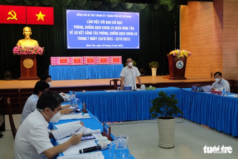 Bí thư Nguyễn Văn Nên: TP.HCM chuẩn bị 11 chiến lược cho bình thường mới - Ảnh 1. Bí thư Nguyễn Văn Nên: TP.HCM chuẩn bị 11 chiến lược cho bình thường mới - Ảnh 1.