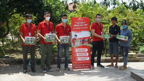 J&T Express nối dài hành trình hỗ trợ tiêu thụ nông sản Việt - Ảnh 1. J&T Express nối dài hành trình hỗ trợ tiêu thụ nông sản Việt - Ảnh 1.