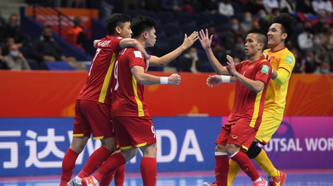 Futsal Việt Nam chia tay World Cup trong sự tự hào - Ảnh 1. Futsal Việt Nam chia tay World Cup trong sự tự hào - Ảnh 1.