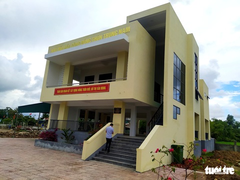 Thêm nhiều nhà văn hóa cộng đồng cho người dân tránh lũ - Ảnh 1. Thêm nhiều nhà văn hóa cộng đồng cho người dân tránh lũ - Ảnh 1.