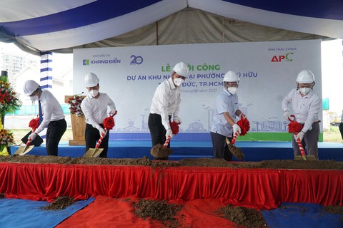 TP.HCM: Thủ Đức khởi công 4 công trình nhà ở, trường học - Ảnh 1. TP.HCM: Thủ Đức khởi công 4 công trình nhà ở, trường học - Ảnh 1.