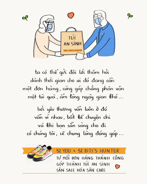 Biến săn sale thành săn care - Bitis Hunter khởi xướng chương trình Túi An Sinh qua mỗi đơn hàng - Ảnh 5. Biến săn sale thành săn care - Bitis Hunter khởi xướng chương trình Túi An Sinh qua mỗi đơn hàng - Ảnh 5.