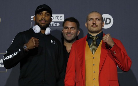 Anthony Joshua có vượt qua ải Usyk? - Ảnh 1. Anthony Joshua có vượt qua ải Usyk? - Ảnh 1.