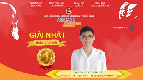 Sinh viên TP.HCM chiến thắng hội thi Ánh sáng soi đường - Ảnh 1. Sinh viên TP.HCM chiến thắng hội thi Ánh sáng soi đường - Ảnh 1.