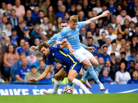 Jesus ghi bàn, Man City thắng sát nút Chelsea - Ảnh 2. Jesus ghi bàn, Man City thắng sát nút Chelsea - Ảnh 2.