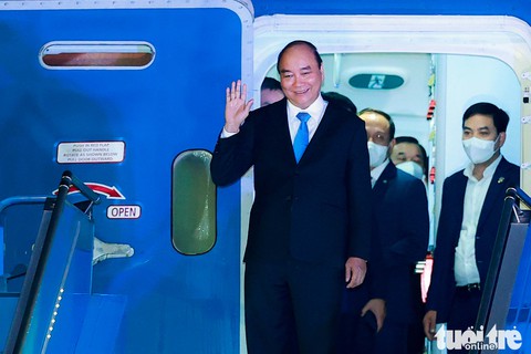 Chuyên cơ Chủ tịch nước Nguyễn Xuân Phúc về đến Hà Nội cùng hơn một triệu liều vắc xin Abdala - Ảnh 2. Chuyên cơ Chủ tịch nước Nguyễn Xuân Phúc về đến Hà Nội cùng hơn một triệu liều vắc xin Abdala - Ảnh 2.