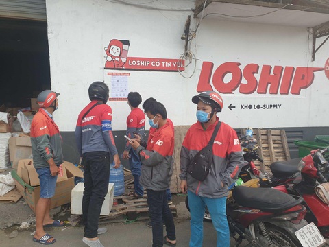 Loship triển khai tự xét nghiệm cho lực lượng shipper - Ảnh 1. Loship triển khai tự xét nghiệm cho lực lượng shipper - Ảnh 1.