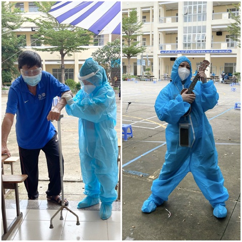Văn nghệ 5 không ở bệnh viện dã chiến - Ảnh 5. Văn nghệ 5 không ở bệnh viện dã chiến - Ảnh 5.