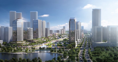 Chốt ý tưởng quy hoạch, kiến trúc xây trung tâm hành chính mới tại Tây Hồ Tây - Ảnh 1. Chốt ý tưởng quy hoạch, kiến trúc xây trung tâm hành chính mới tại Tây Hồ Tây - Ảnh 1.