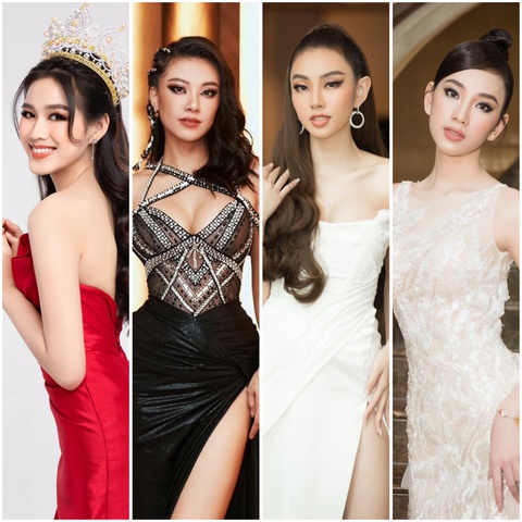 Đỗ Hà, Kim Duyên, Thùy Tiên, Ái Nhi chinh chiến các cuộc thi hoa hậu quốc tế - Ảnh 1. Đỗ Hà, Kim Duyên, Thùy Tiên, Ái Nhi chinh chiến các cuộc thi hoa hậu quốc tế - Ảnh 1.