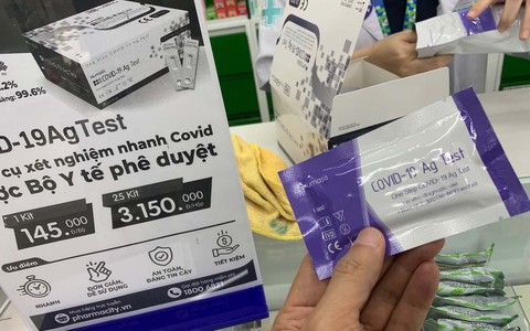 TP.HCM mua hàng trăm ngàn test kit được giảm giá - Ảnh 1. TP.HCM mua hàng trăm ngàn test kit được giảm giá - Ảnh 1.