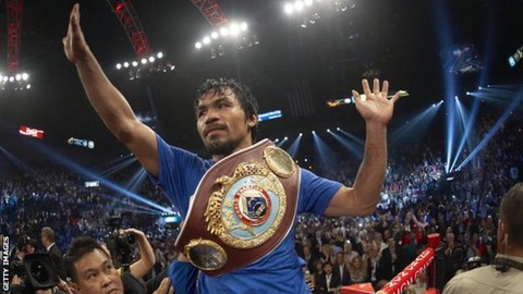 Huyền thoại Pacquiao tuyên bố quyền anh đã kết thúc, chuẩn bị tranh cử tổng thống - Ảnh 1. Huyền thoại Pacquiao tuyên bố quyền anh đã kết thúc, chuẩn bị tranh cử tổng thống - Ảnh 1.